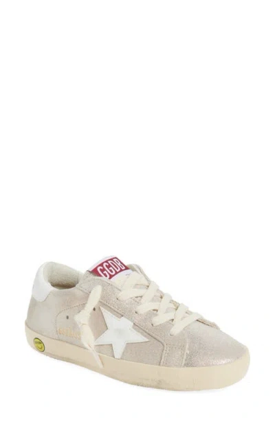 Golden Goose Kids' Super-star Laminated Low Top Sneaker In Multi