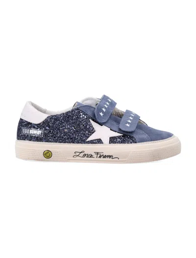 Golden Goose Kids Trendy Girl's Mini Sneakers In Animal Print