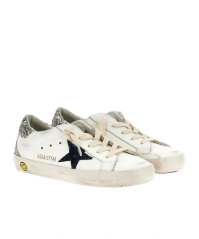 Golden Goose Kids Young Super-star Sneakers In White