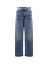 Golden Goose Deluxe Brand Women Kim Denim Medium Wash Jeans In Blue