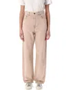 Golden Goose Kim Jeans In Neutral