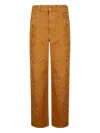 Golden Goose Journey Ws Pant Kim Long Leg Garment Dyed Embroid