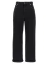 Golden Goose Jeans In Black