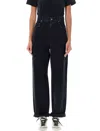 Golden Goose Golden Kim One Washed Jeans In Black