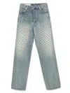 Golden Goose Denim Straight-leg Jeans In Blue