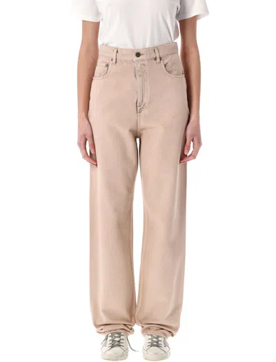Golden Goose Kim Jeans In Brown