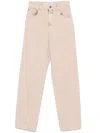 Golden Goose Dyed-effect Pink Denim Jeans In Neutrals