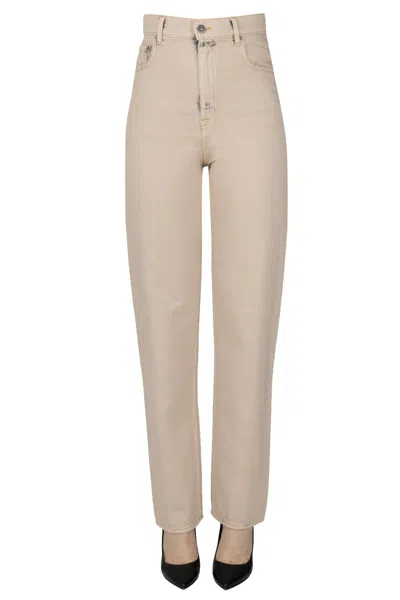Golden Goose Kim Marble Dye Jeans In Neutral