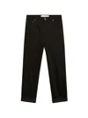 Golden Goose Crystal-embellished Wide-leg Jeans In Black