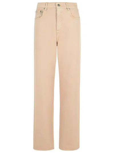 GOLDEN GOOSE KIM PINK COTTON JEANS