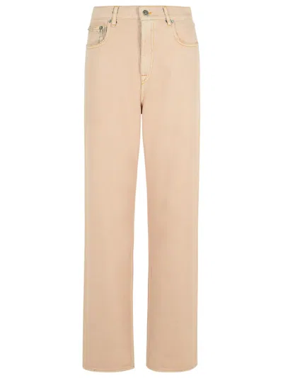 GOLDEN GOOSE GOLDEN GOOSE 'KIM' PINK COTTON JEANS WOMEN