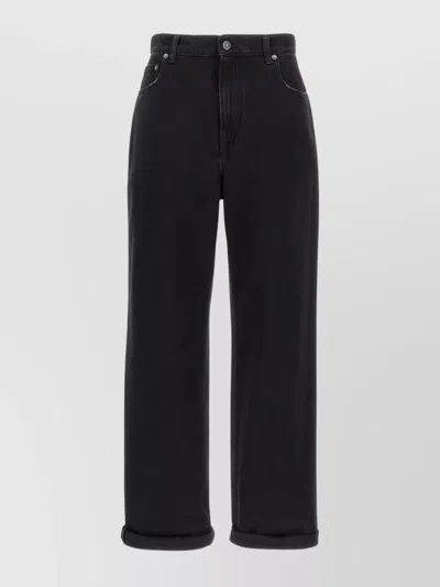 GOLDEN GOOSE 'KIM' ROLLED CUFFS JEANS