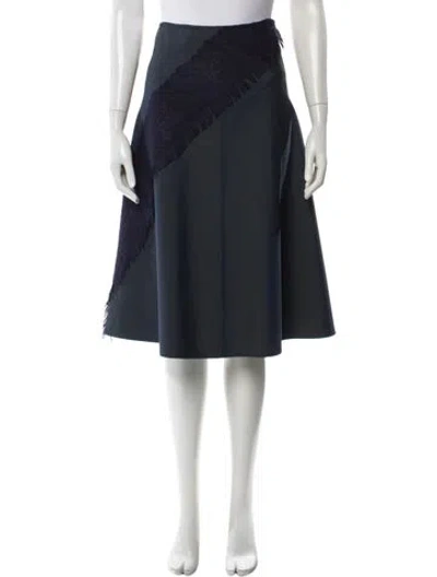 Pre-owned Golden Goose Knee-length Skirt In Blue