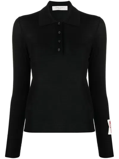 Golden Goose Sweaters In 90100 Black