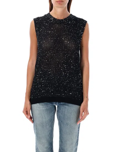 GOLDEN GOOSE KNITTED VEST