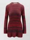 Golden Goose Deluxe Brand Women Knitted Multicolor Mini Dress With Stars Detail
