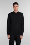 GOLDEN GOOSE KNITWEAR IN BLACK WOOL