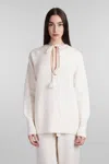 Golden Goose Knitwear In White Wool In White