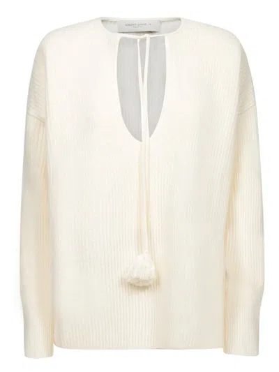 Golden Goose Knitwear In Neutral