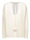 Golden Goose Knitwear In White Wool In White