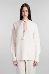 Golden Goose Knitwear In White Wool In White