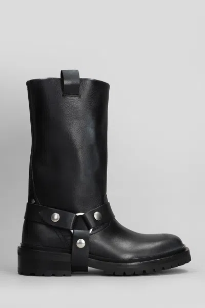 GOLDEN GOOSE KURT LOW HEELS ANKLE BOOTS