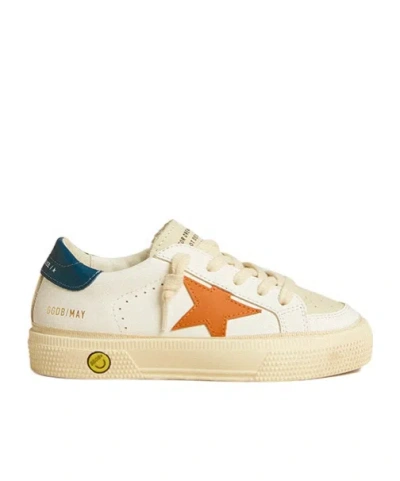 Golden Goose Lace-up Low-cut Casual Shoes In Nude