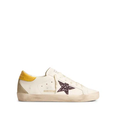 Golden Goose Lace-up Low-cut Casual Shoes In White