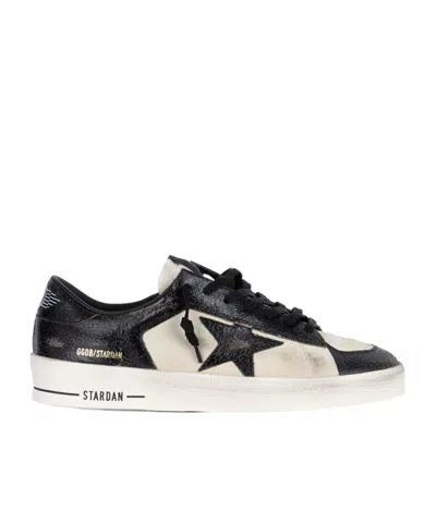 Golden Goose Lace-up Low-cut Casual Shoes In White