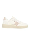 Golden Goose Lace-up Low-cut Casual Shoes In White