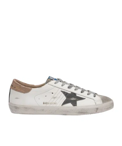 Golden Goose Lace-up Low-cut Casual Shoes In White