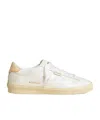 Golden Goose Lace-up Low-cut Casual Shoes In White