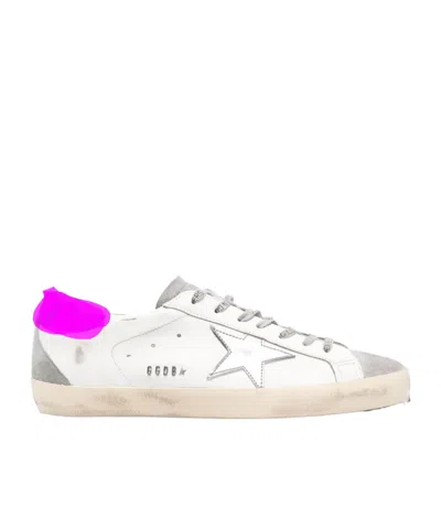 Golden Goose Lace-up Low-cut Casual Shoes In White