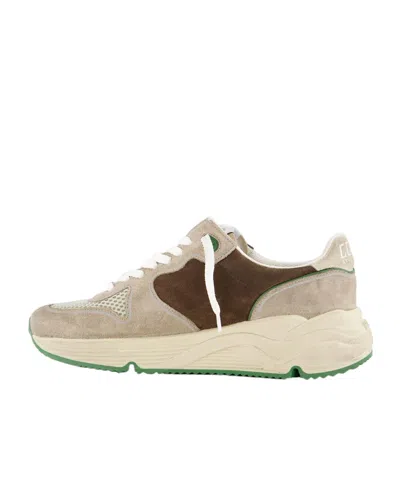 Golden Goose Lace-up Low-top Casual Shoes In Brown