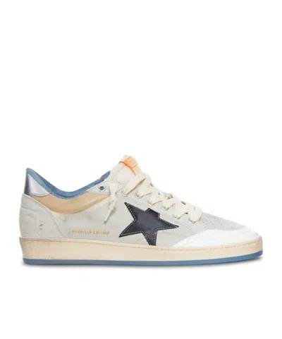GOLDEN GOOSE STAR-DETAIL LEATHER TRAINERS