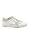 Golden Goose Lace-up Low-top Casual Shoes In White