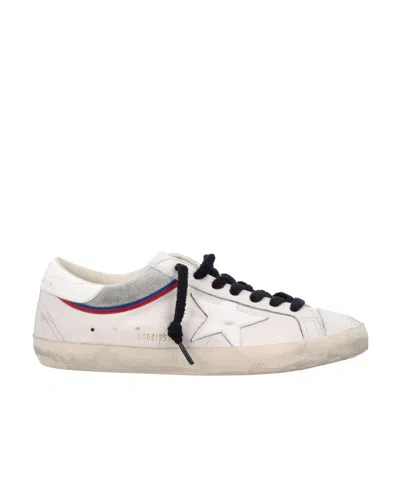 Golden Goose Lace-up Low-top Sneakers In Whitish Grey