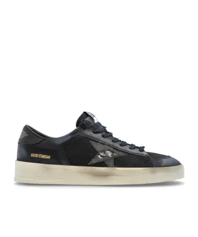 Golden Goose Lace-up Sneakers In Black