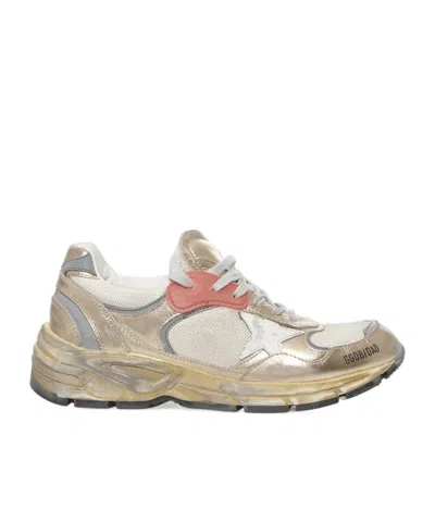 Golden Goose Lace-up Sneakers In Nude