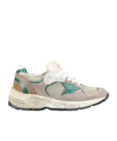 Golden Goose Lace-up Sneakers In White