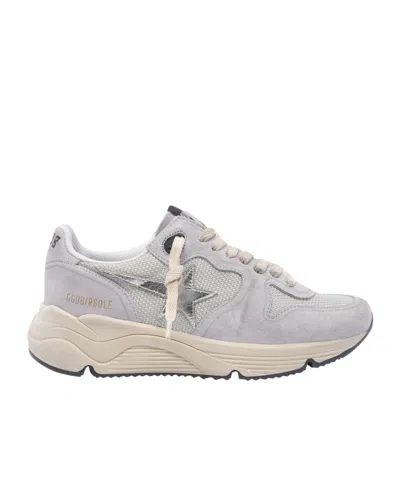 Golden Goose Laced Sneakers In Gray