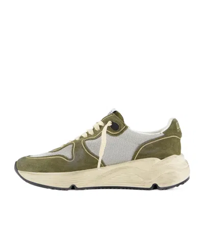 Golden Goose Laced Sneakers In Nude
