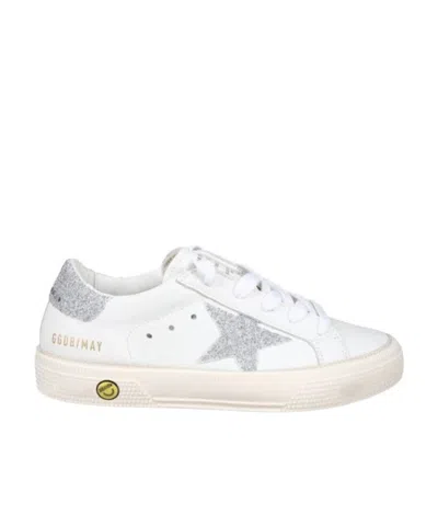 Golden Goose Laced Sneakers In White