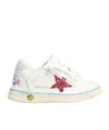Golden Goose Laced Sneakers In White