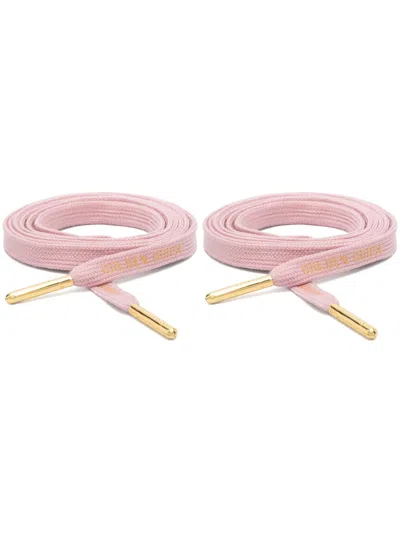 Golden Goose Laces Kit (set Of Two) In 粉色
