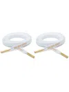 Golden Goose Laces Kit (set Of Two) In 白色