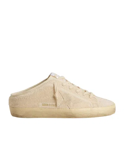 Golden Goose Lace-up Low-top Sneakers In Brown