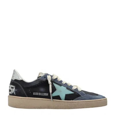 Golden Goose Lace-up Sneakers In Blue