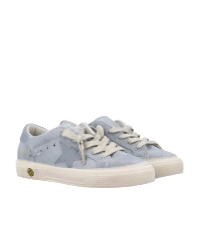 Golden Goose Lace-up Sneakers In Blue
