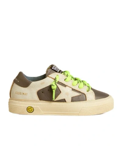 Golden Goose Lacing Casual Shoes In Nude